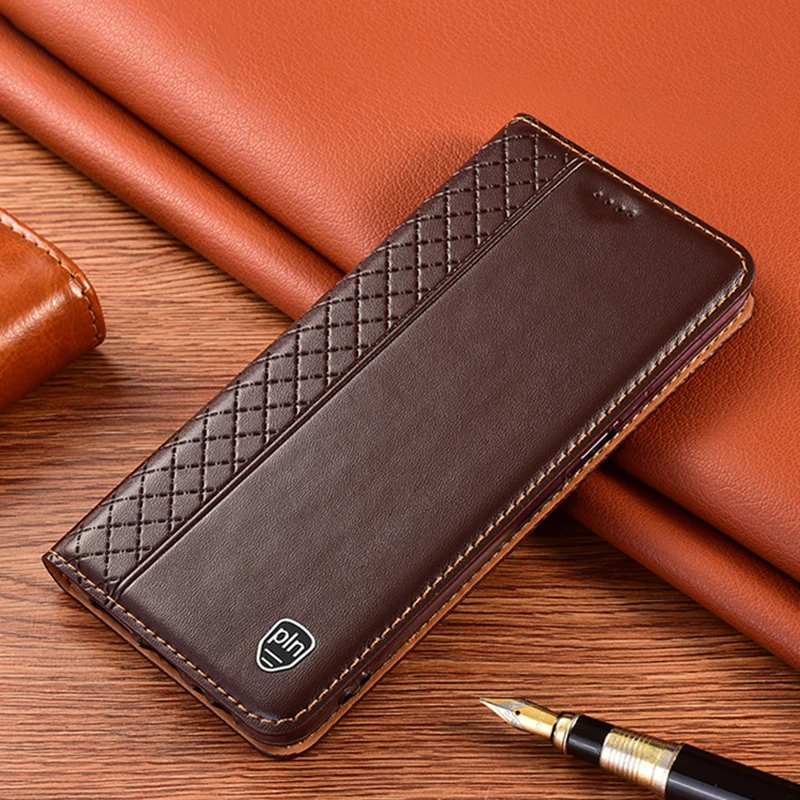 

Retro Genuine Leather Case For Vivo X50 X50e X60 X60T X60s X70 X80 X90 Pro Plus Lite Phone Wallet Magnetic Flip Cover