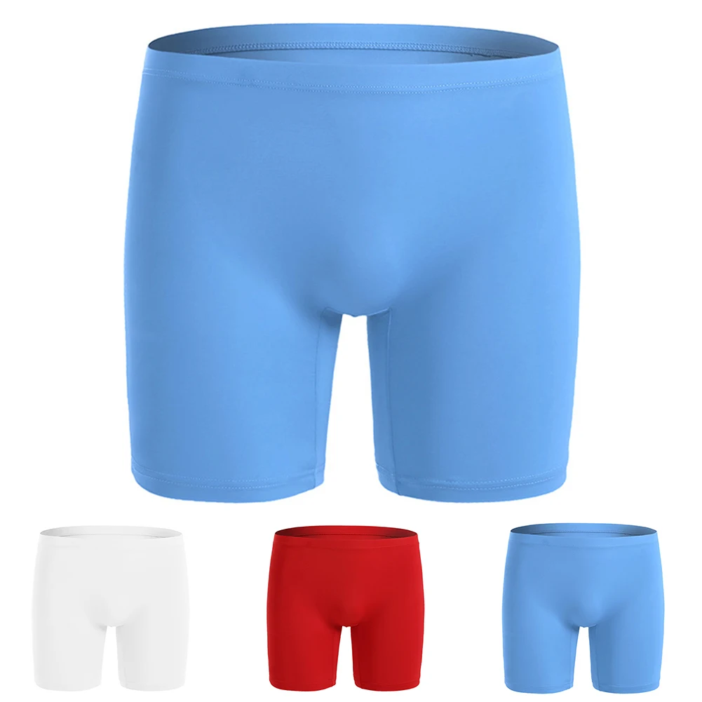 Sexy Boxershorts Men Ice Silk Long Leg Boxer Briefs Pouch Underwear Shorts Men's Swimming Trunks Underpants For Boys
Sexy Boxershorts Men Ice Silk Long Leg Boxer Briefs Pouch Underwear Shorts Men's Swimming Trunks Underpants For Boys