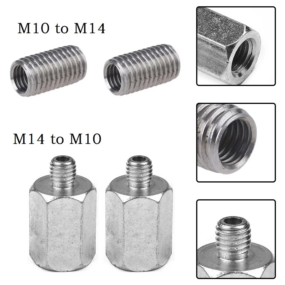 2PCS M10 M14 Adapter Angle Grinder Polisher Stainless Steel Thread Drill Bit Interface Converter Power Tool Accessories
2PCS M10 M14 Adapter Angle Grinder Polisher Stainless Steel Thread Drill Bit Interface Converter Power Tool Accessories