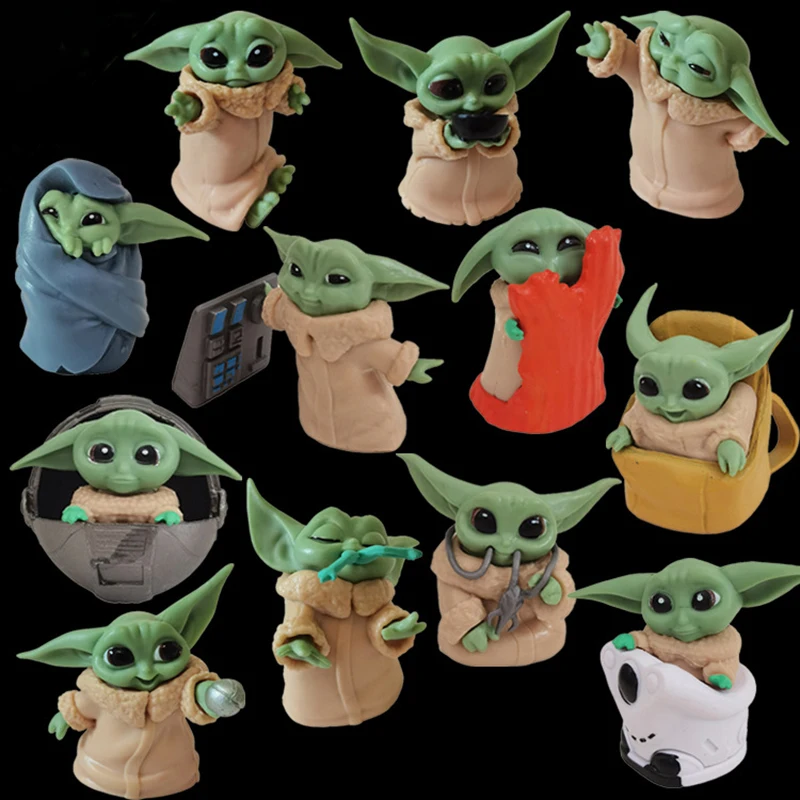 6pcs/set Disney Star Wars 4-6cm Toy Master Baby Yoda Darth PVC Action Figure Anime Figures Collection Mini Toy Model Kids Gift
6pcs/set Disney Star Wars 4-6cm Toy Master Baby Yoda Darth PVC Action Figure Anime Figures Collection Mini Toy Model Kids Gift