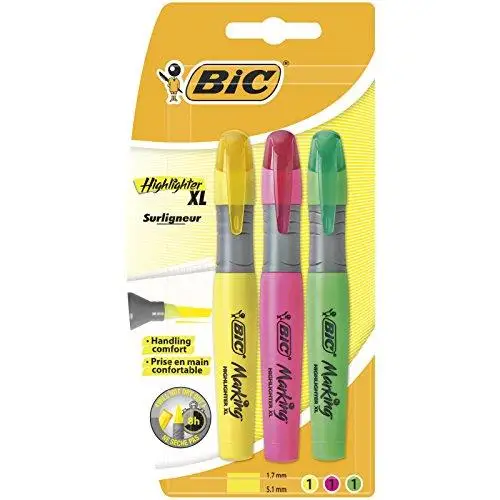 Марка: Bic Brite Liner Xl Марка хайлайтера, разные цвета, 3'Lü блистер Категория: маркеры
Марка: Bic Brite Liner Xl Марка хайлайтера, разные цвета, 3'Lü блистер Категория: маркеры