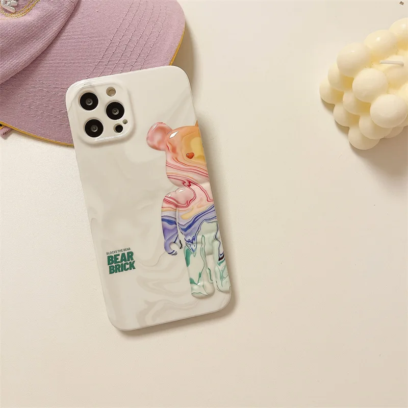 Fashion 3D Stereo Color Cartoon Bear Phone Case Cover for IPhone 11 12 13 Pro X XR XS Max Shockproof Case for IPhone 13 Cases
Fashion 3D Stereo Color Cartoon Bear Phone Case Cover for IPhone 11 12 13 Pro X XR XS Max Shockproof Case for IPhone 13 Cases