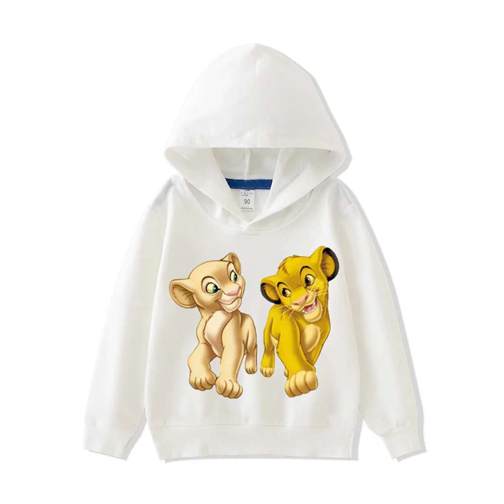 Kids The Lion King Hoodies Clothing Children's Cotton Long Sleeves Sweatshirts Clothes Boys And Girls Simba Hooded Tops Costumes
Kids The Lion King Hoodies Clothing Children's Cotton Long Sleeves Sweatshirts Clothes Boys And Girls Simba Hooded Tops Costumes