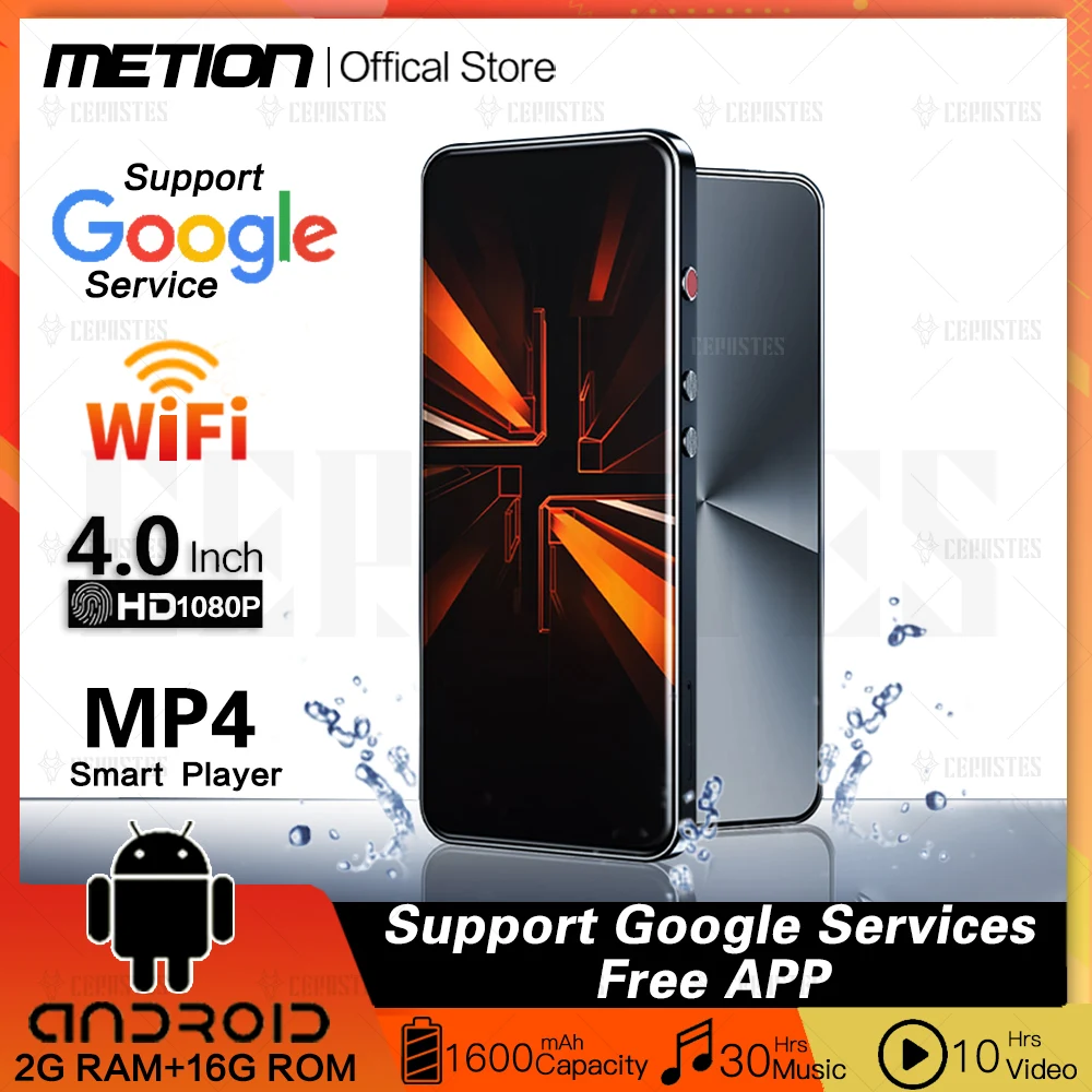 MP3 Mp4 Player Bluetooth 5.0 Wifi MP5 Android with Multiple Language/Google Service/youtube/Spotify/Free APP/Speaker/Browser/FM
MP3 Mp4 Player Bluetooth 5.0 Wifi MP5 Android with Multiple Language/Google Service/youtube/Spotify/Free APP/Speaker/Browser/FM
