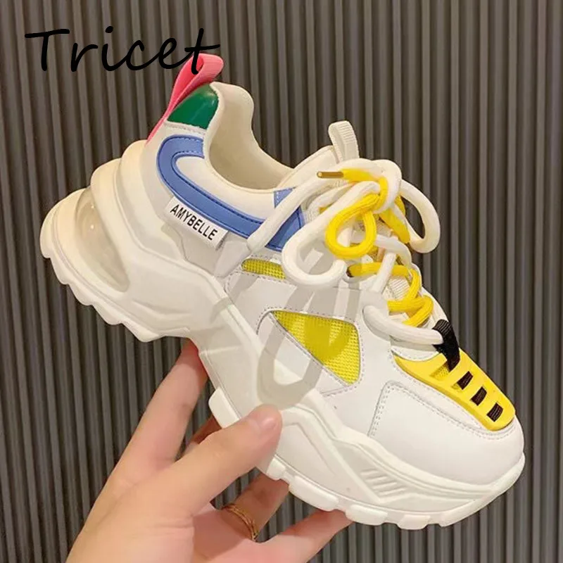Luxury Women's Running Shoes Spring Casual Platform Ladies Chunky Sneakers Autumn PU Mesh Breathable Female Vulcanized Shoes
Luxury Women's Running Shoes Spring Casual Platform Ladies Chunky Sneakers Autumn PU Mesh Breathable Female Vulcanized Shoes