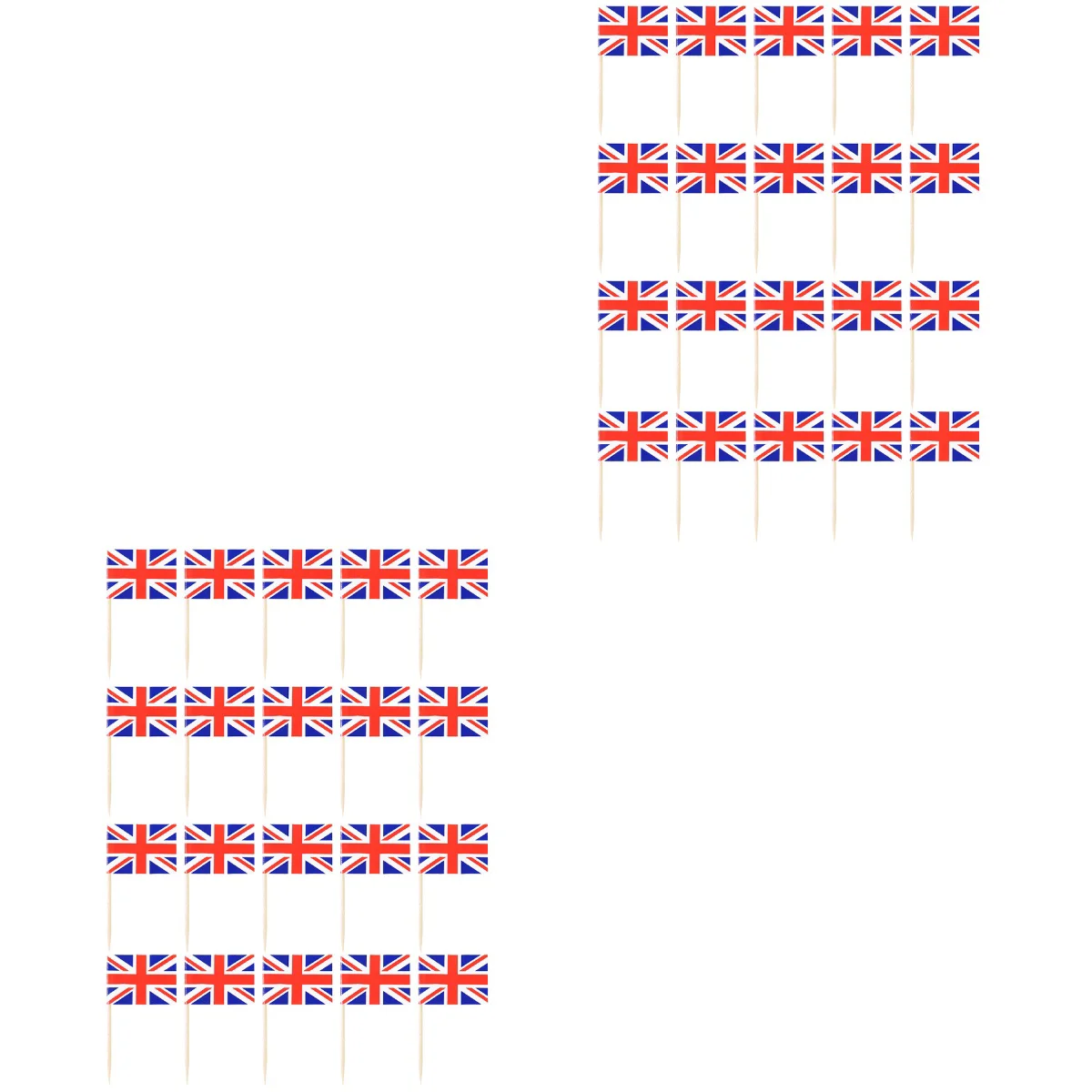 400Pcs United Kingdom Flag British Toothpick Flag UK Flags Cupcake Topper 2022 Queens Platinum Jubilee 70th Anniversary Supplies
400Pcs United Kingdom Flag British Toothpick Flag UK Flags Cupcake Topper 2022 Queens Platinum Jubilee 70th Anniversary Supplies