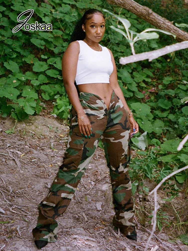 Joskaa Women Casual Sports Cargo Trousers Camouflage Pockets Straight Leg Pants Autumn 2022 Fashion High Street Female Bottoms
Joskaa Women Casual Sports Cargo Trousers Camouflage Pockets Straight Leg Pants Autumn 2022 Fashion High Street Female Bottoms