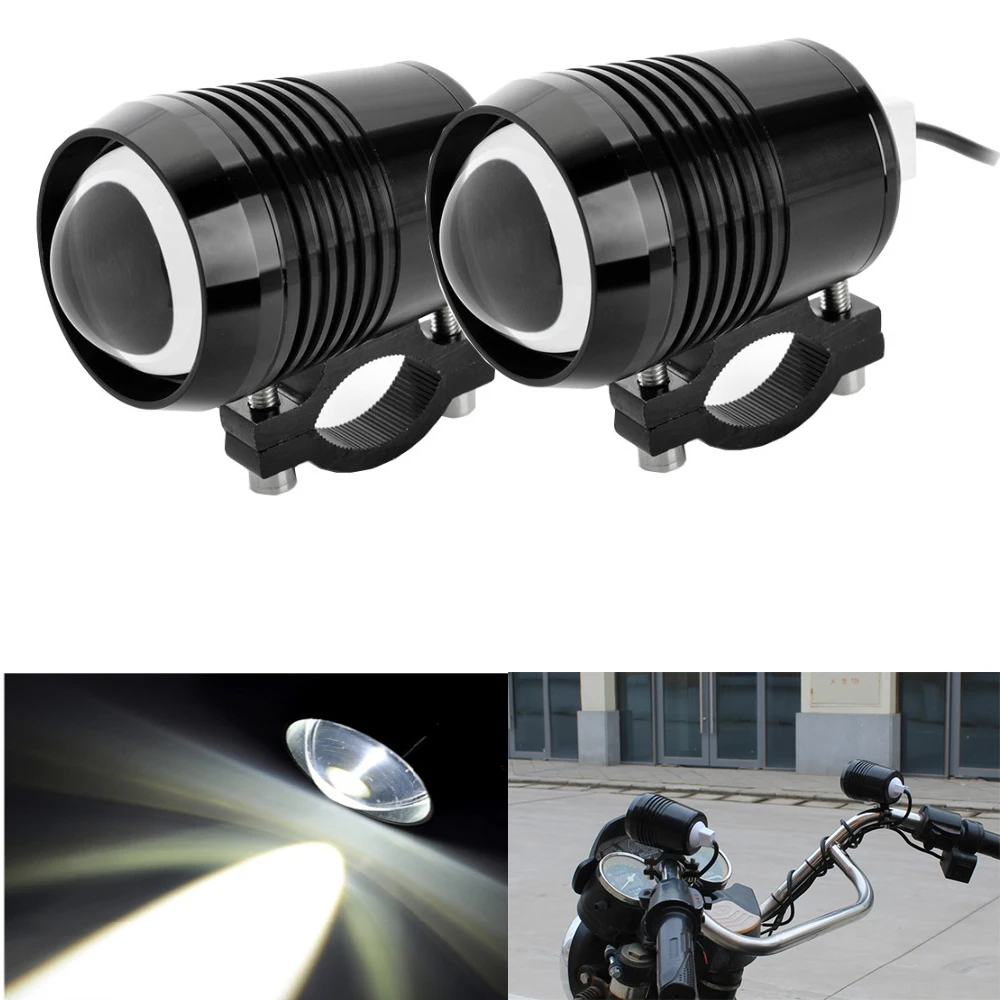 Motorcycle LED Headlight Projector Lens White Light ATV Scooter Driving For Cafe Racer Light Auxiliary Spotlight Lamp
Motorcycle LED Headlight Projector Lens White Light ATV Scooter Driving For Cafe Racer Light Auxiliary Spotlight Lamp