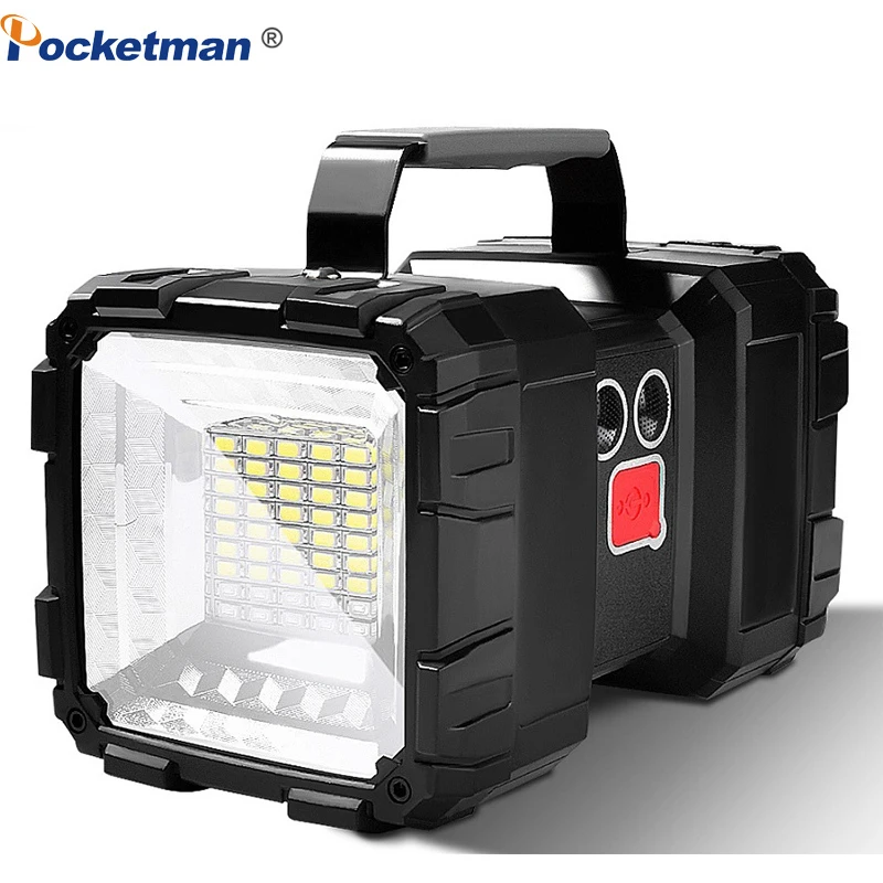 300W Super Bright LED Searchlight Double Head Floodlight Handheld Flashlight USB Rechargeable Work Light Camping Fishing Hunting
300W Super Bright LED Searchlight Double Head Floodlight Handheld Flashlight USB Rechargeable Work Light Camping Fishing Hunting