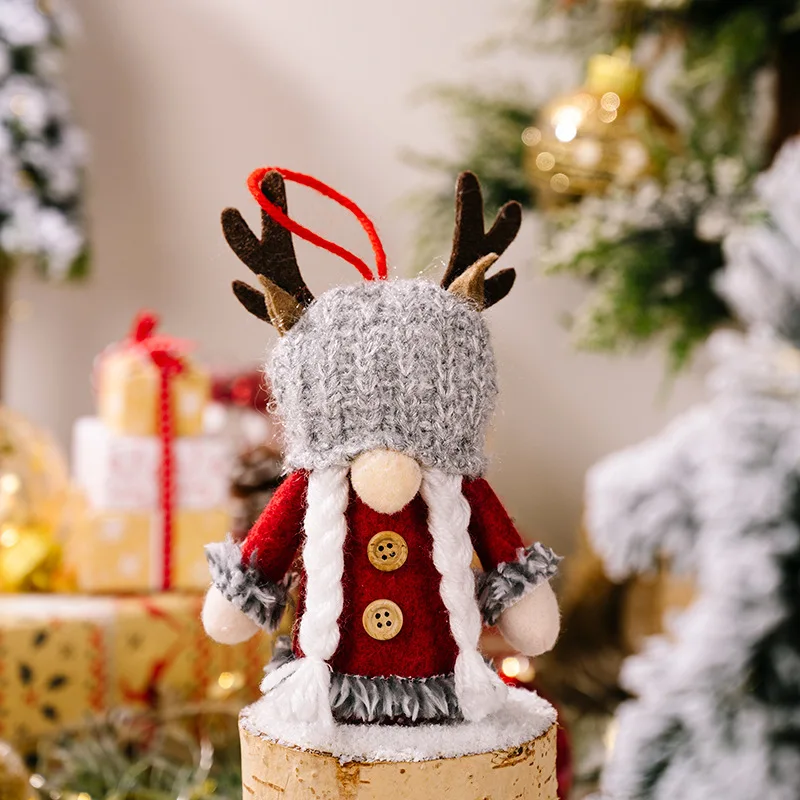 Christmas Doll Home Decor Hot Sale New Arrive Ornament Antler Doll Pendant Christmas Tree Ornaments High Quality
Christmas Doll Home Decor Hot Sale New Arrive Ornament Antler Doll Pendant Christmas Tree Ornaments High Quality