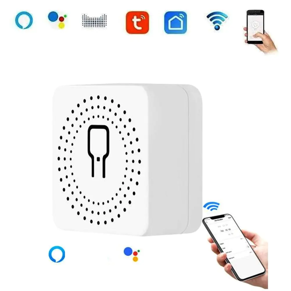 Миниатюрное устройство Wi-Fi ON-OFF16/10 А, бесступенчатый переключатель яркости, модифицированное устройство с голосовым управлением и умным дом...
Миниатюрное устройство Wi-Fi ON-OFF16/10 А, бесступенчатый переключатель яркости, модифицированное устройство с голосовым управлением и умным дом...
