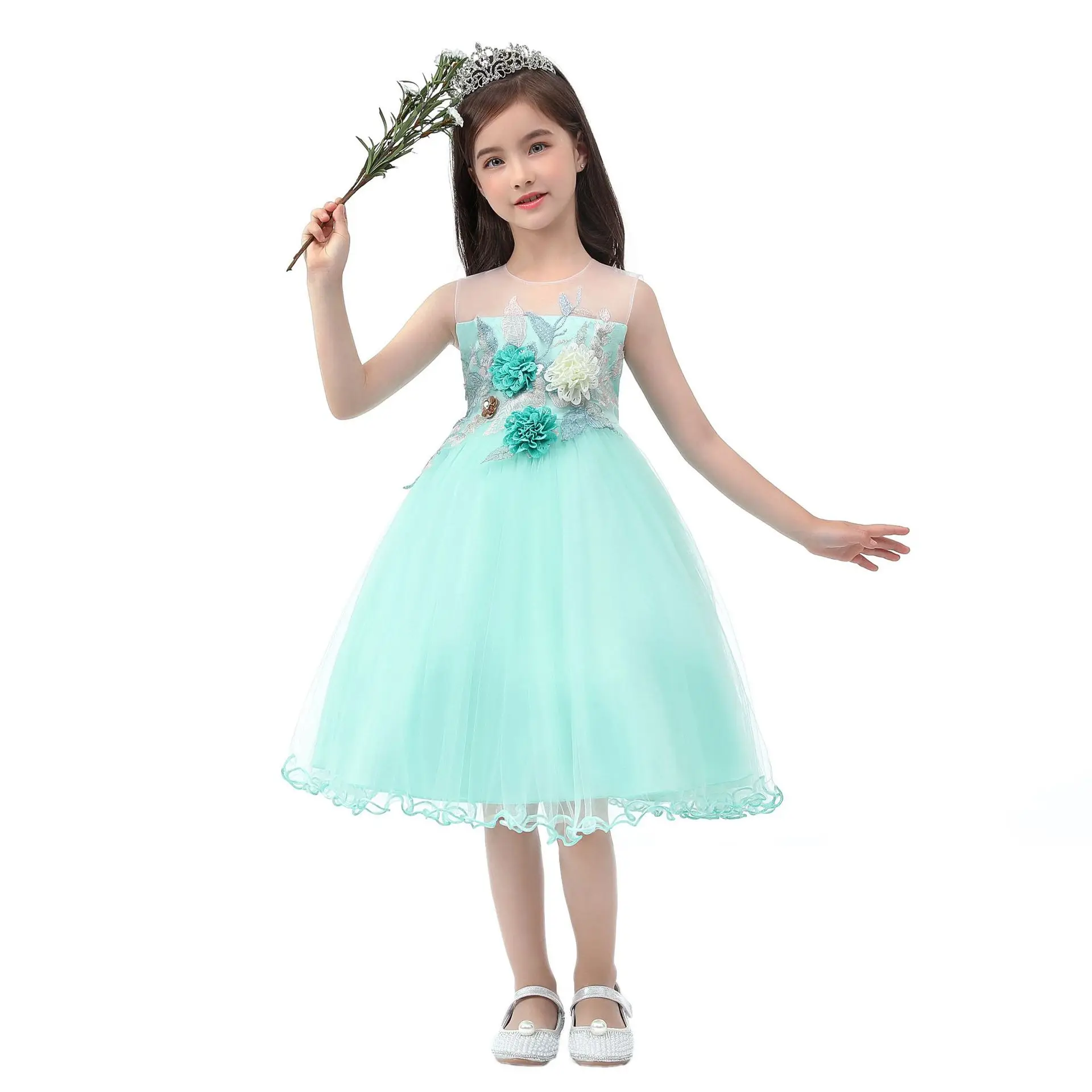 Kids Prom Ball Gown Girl Lace Tulle Flower Princess Party Maxi Dress Flower Girl Dress Bridesmaid Wedding Photograph Dresses
Kids Prom Ball Gown Girl Lace Tulle Flower Princess Party Maxi Dress Flower Girl Dress Bridesmaid Wedding Photograph Dresses