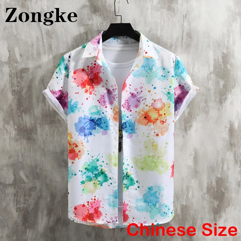Гавайская рубашка Zongke с коротким рукавом, Мужская модная одежда, китайский Размер 2XL, летняя мужская рубашка, винтажная одежда, Новое поступ...
Гавайская рубашка Zongke с коротким рукавом, Мужская модная одежда, китайский Размер 2XL, летняя мужская рубашка, винтажная одежда, Новое поступ...