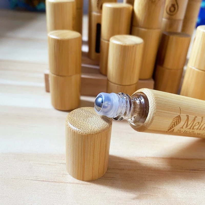 Roll on Bottle Natural Bamboo 5ml 10ml Mini Perfume Bottle Portable Roll-On Essential Oil Container Cosmetic Sample Packaging
Roll on Bottle Natural Bamboo 5ml 10ml Mini Perfume Bottle Portable Roll-On Essential Oil Container Cosmetic Sample Packaging