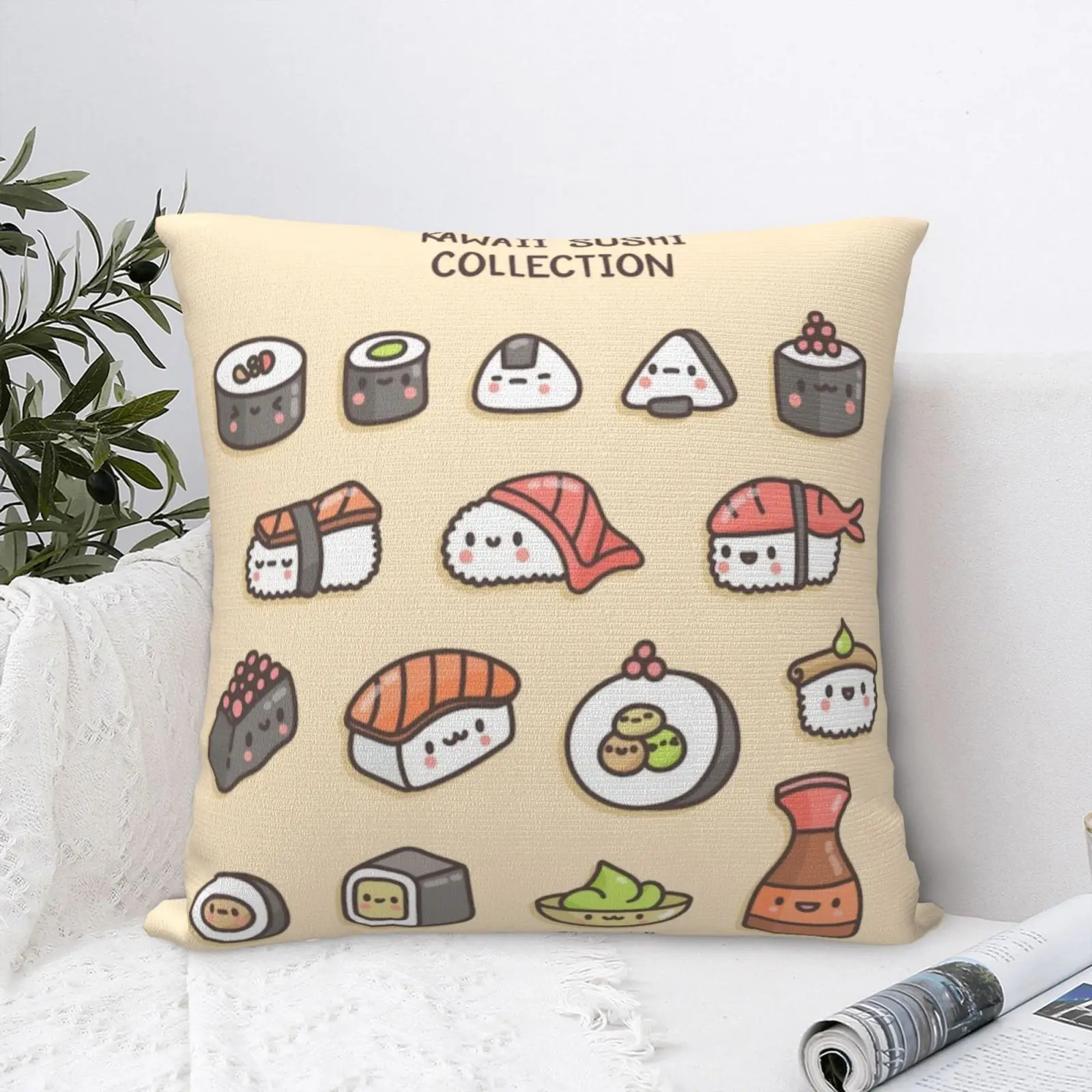 Home Textile Decorative Pillows Bedding Accessories Square Dustproof Personalized Cute Body Sleep Bedroom Beige Car Mats Sushi
Home Textile Decorative Pillows Bedding Accessories Square Dustproof Personalized Cute Body Sleep Bedroom Beige Car Mats Sushi