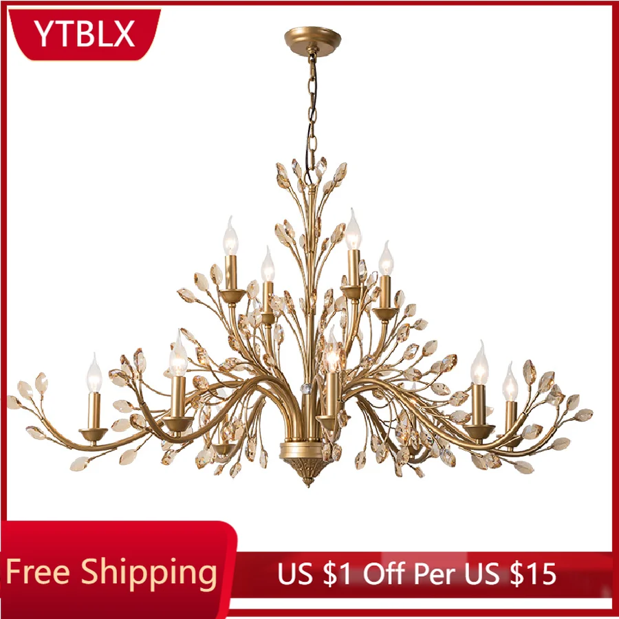 LukLoy Crystal Pendant Lamp Decorative Chandelier Vintage Ceiling Lamp Restaurant Fixture Loft Pendant Light Modern Kitchen Lamp
LukLoy Crystal Pendant Lamp Decorative Chandelier Vintage Ceiling Lamp Restaurant Fixture Loft Pendant Light Modern Kitchen Lamp