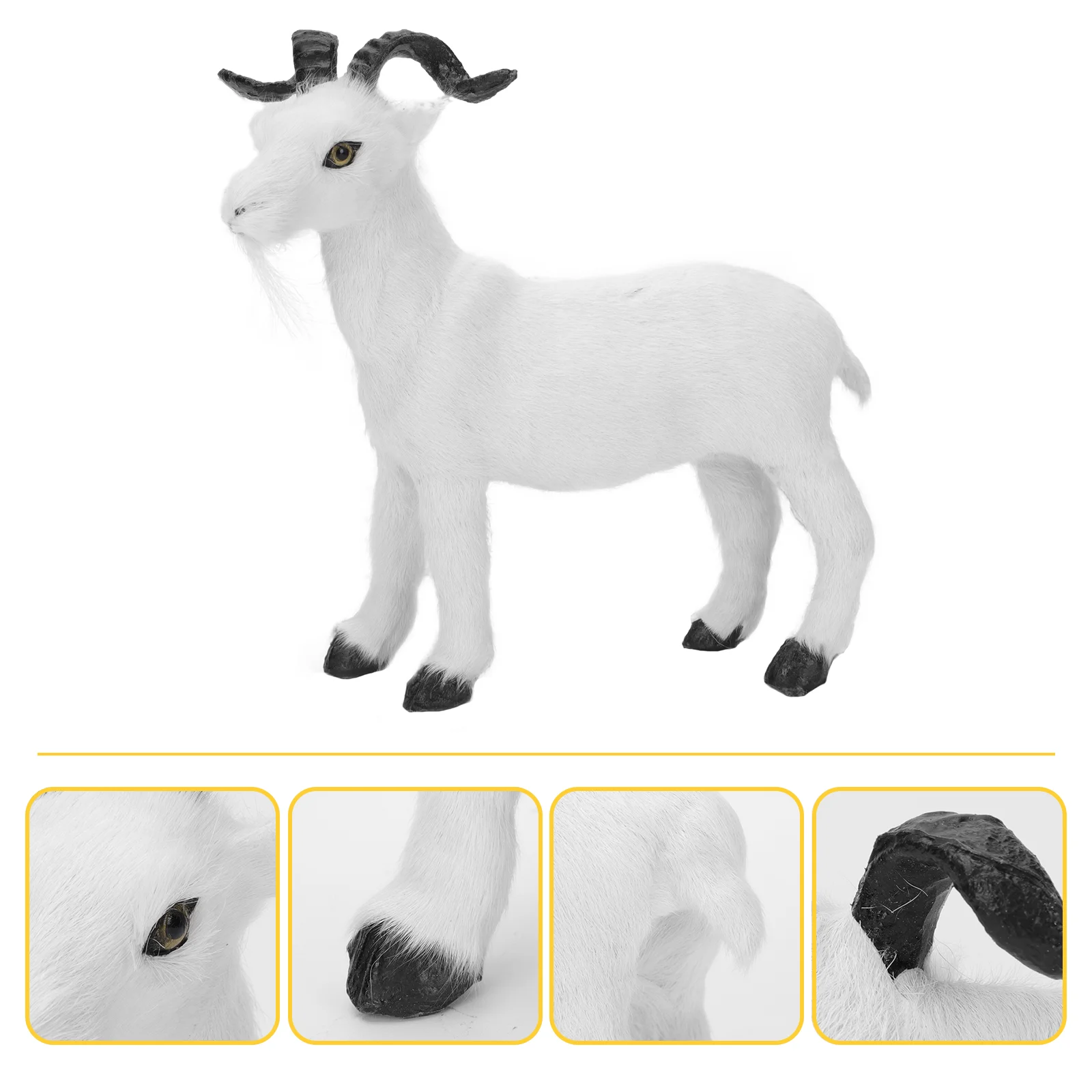 Goat Model Sheep Animal Sculpture Statue Figurinefigurines Farm Cognitive Education Creatures Lamb Simulated Wildminiature
Goat Model Sheep Animal Sculpture Statue Figurinefigurines Farm Cognitive Education Creatures Lamb Simulated Wildminiature