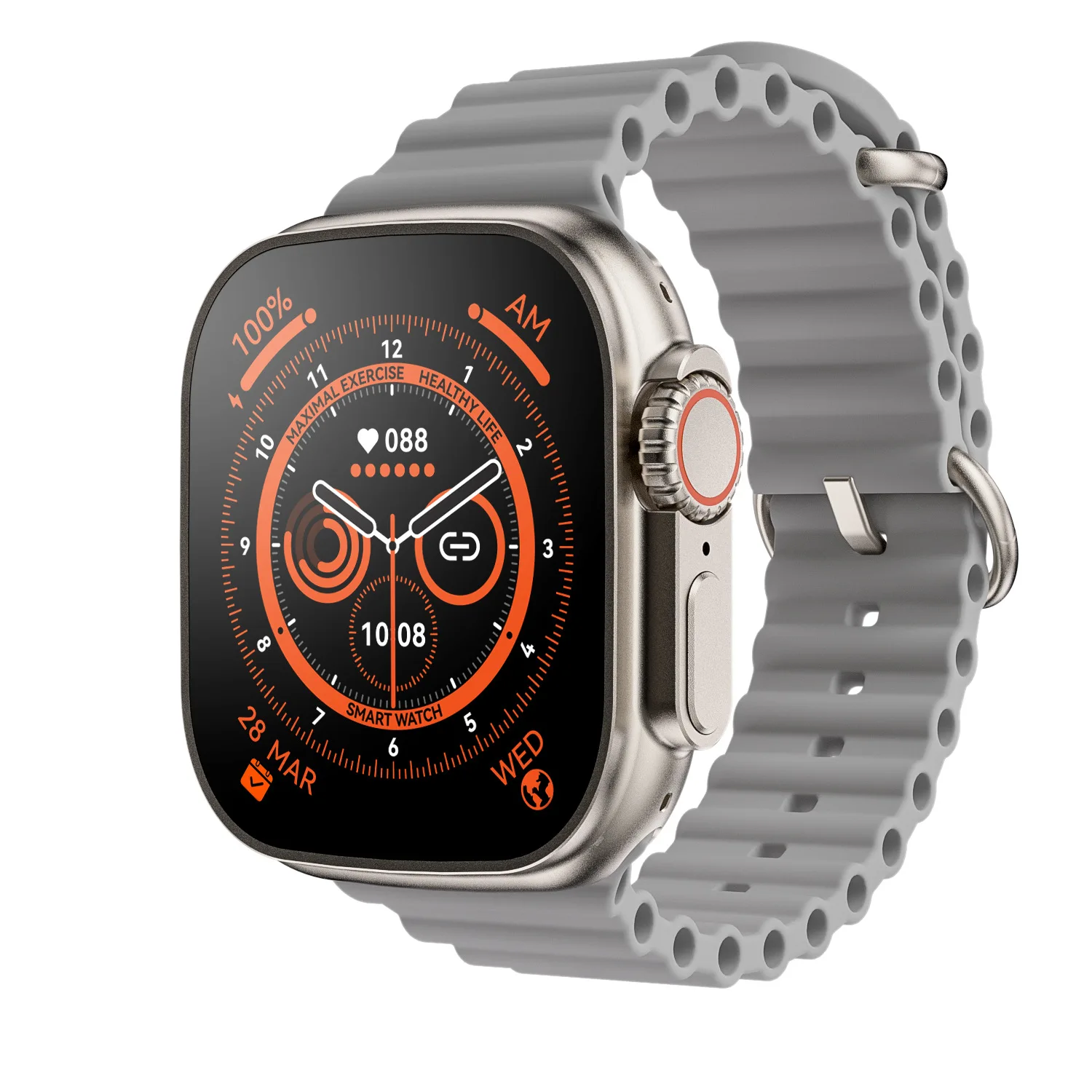 

2023 Zd8 Ultra Smartwatch Hd Display Bluetooth Call Bracelet Smart Watch Passometer Heart Rate Men Women Sport For Xiaomi Apple