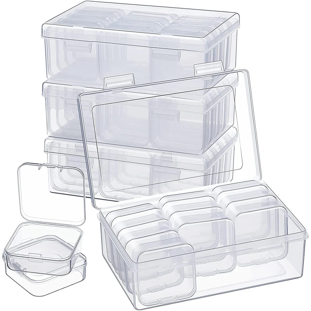 Clear Plastic Storage Box Clear Box with Hinged Lid Small Items with Hinged Lid and Rectangular Clear Craft Supplies Box
Clear Plastic Storage Box Clear Box with Hinged Lid Small Items with Hinged Lid and Rectangular Clear Craft Supplies Box
