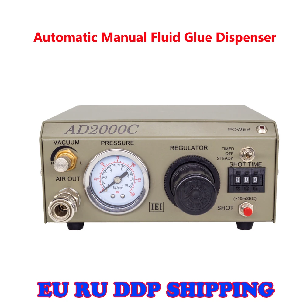 Original AD2000C Automatic Manual Fluid Glue Dispenser Automatic Liquid Glue Dispensing Dropper Machine
Original AD2000C Automatic Manual Fluid Glue Dispenser Automatic Liquid Glue Dispensing Dropper Machine