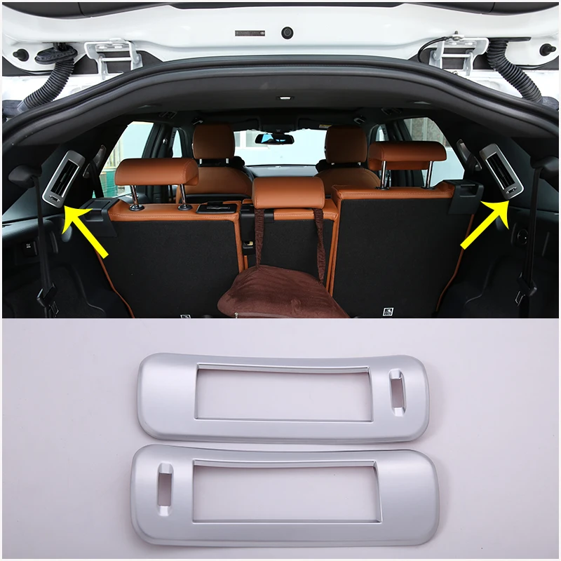 Для Land Rover Discovery Sport L550 2020 Abs Chrome C Pillar Ac Vent Frame Cover Trim автомобильные аксессуары для интерьера
Для Land Rover Discovery Sport L550 2020 Abs Chrome C Pillar Ac Vent Frame Cover Trim автомобильные аксессуары для интерьера