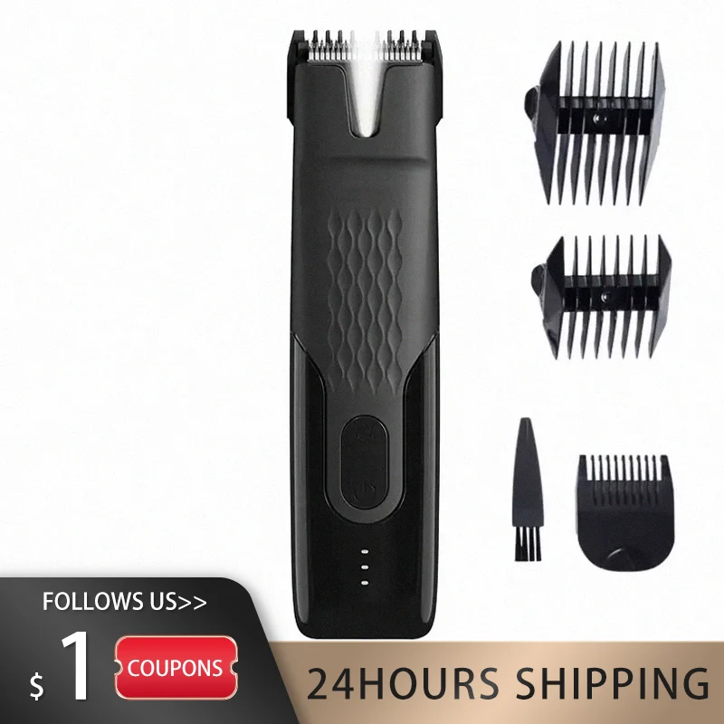 Groin Hair Trimmer for Men Electric Pubic Hair Remover with LED Light Beard Trimmer Body Groomer Ball Shaver Waterproof Epilator
Groin Hair Trimmer for Men Electric Pubic Hair Remover with LED Light Beard Trimmer Body Groomer Ball Shaver Waterproof Epilator