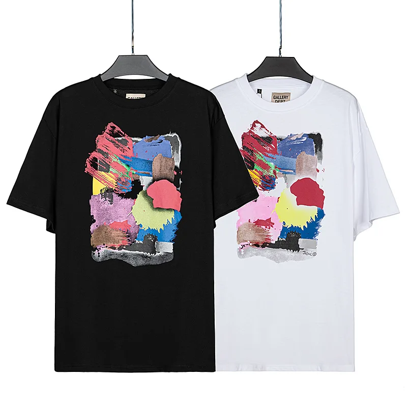 2022 latest design dept abstract oil painting t-shirt men and women all-match short-sleeved high-quality Harajuku tshirt
2022 latest design dept abstract oil painting t-shirt men and women all-match short-sleeved high-quality Harajuku tshirt
