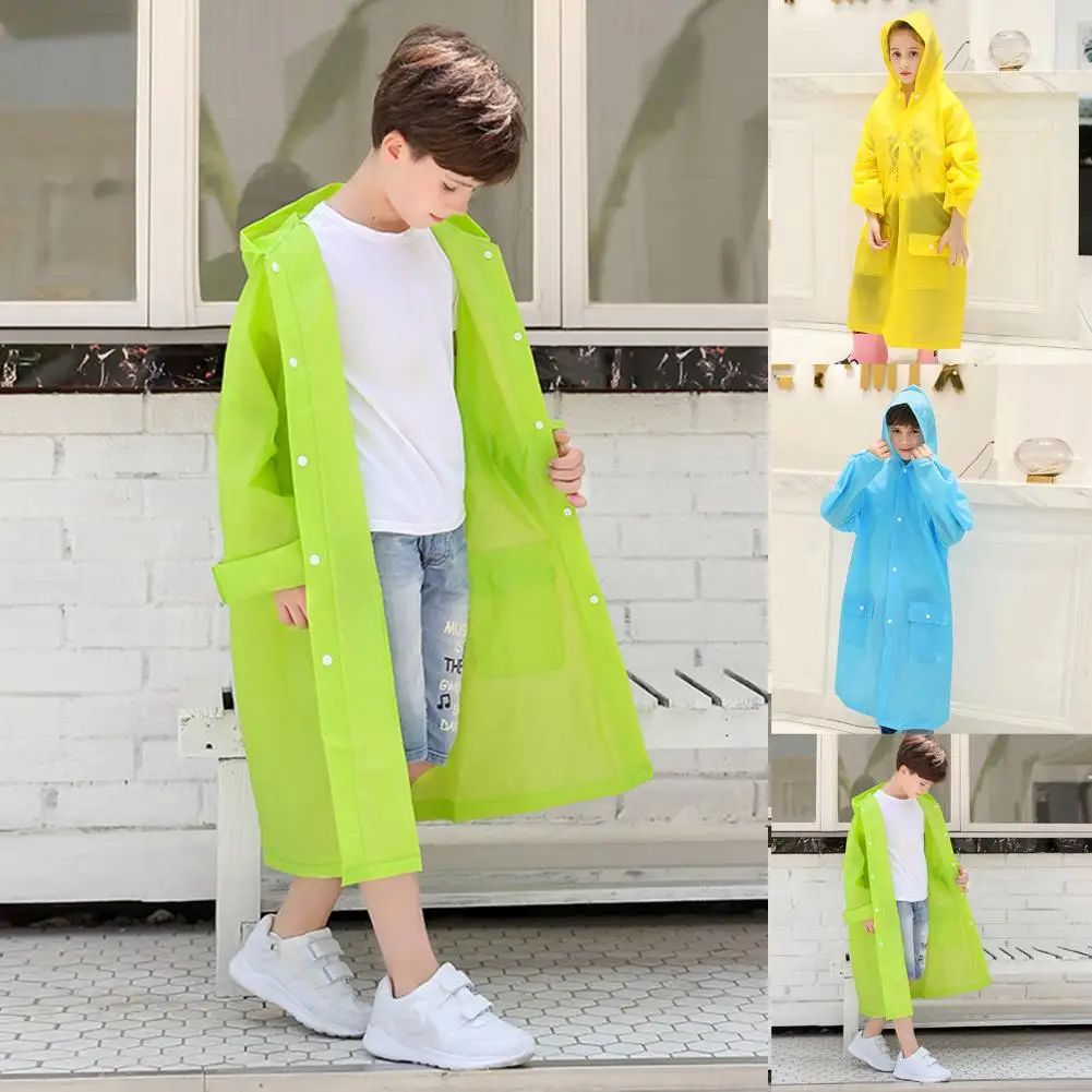 Raincoats Kids Rainwear Environmental Leak-proof Pure Color Kids Hooded Rainwear Clothes Kids Rain Gear Household Merchandises
Raincoats Kids Rainwear Environmental Leak-proof Pure Color Kids Hooded Rainwear Clothes Kids Rain Gear Household Merchandises