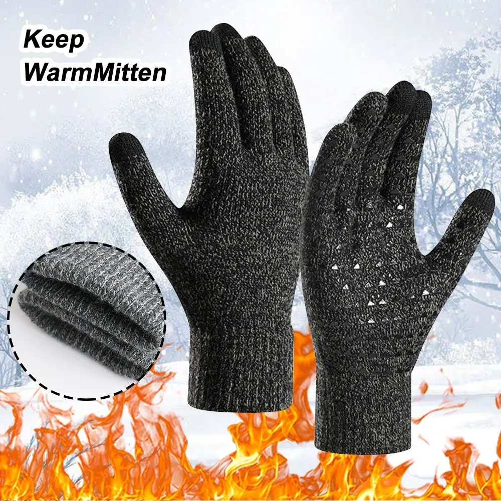 Soft Driving Knit Lining Anti-Slip Touchscreen Women Gloves Winter Gloves Outdoor Cycling Accessaries Keep Warm Mitten
Soft Driving Knit Lining Anti-Slip Touchscreen Women Gloves Winter Gloves Outdoor Cycling Accessaries Keep Warm Mitten