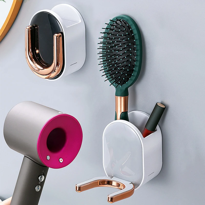 Wall Mounted Hair Dryer Holder Foldable Storage Organizer Home Hair Brush Storage Bracket Hair Dryer Rack Bathroom Accessories
Wall Mounted Hair Dryer Holder Foldable Storage Organizer Home Hair Brush Storage Bracket Hair Dryer Rack Bathroom Accessories