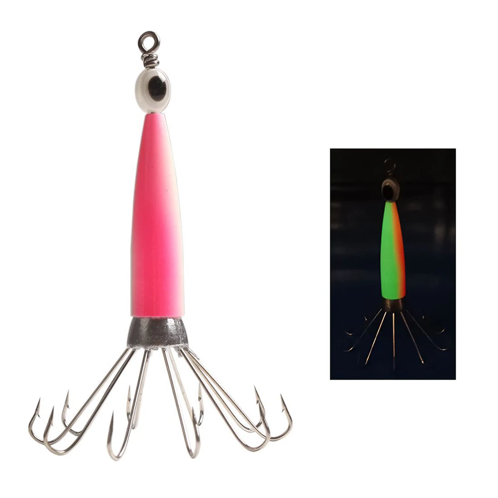Lure Fishing Lure 10 Claws Hooks Luminous Aluminum Alloy Fishing Lures In The Dark Outdoor Fishing Accessories
Lure Fishing Lure 10 Claws Hooks Luminous Aluminum Alloy Fishing Lures In The Dark Outdoor Fishing Accessories