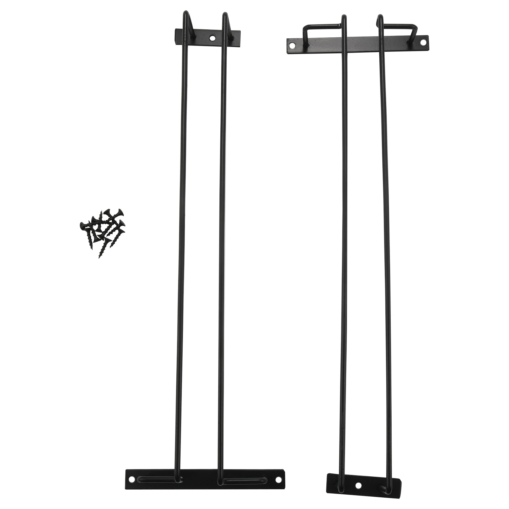 Large Stemware Wine Glass Hanger Rack Under Cabinet Kitchen Bar Storage Black Iron 17 Inch Set of 2
Large Stemware Wine Glass Hanger Rack Under Cabinet Kitchen Bar Storage Black Iron 17 Inch Set of 2