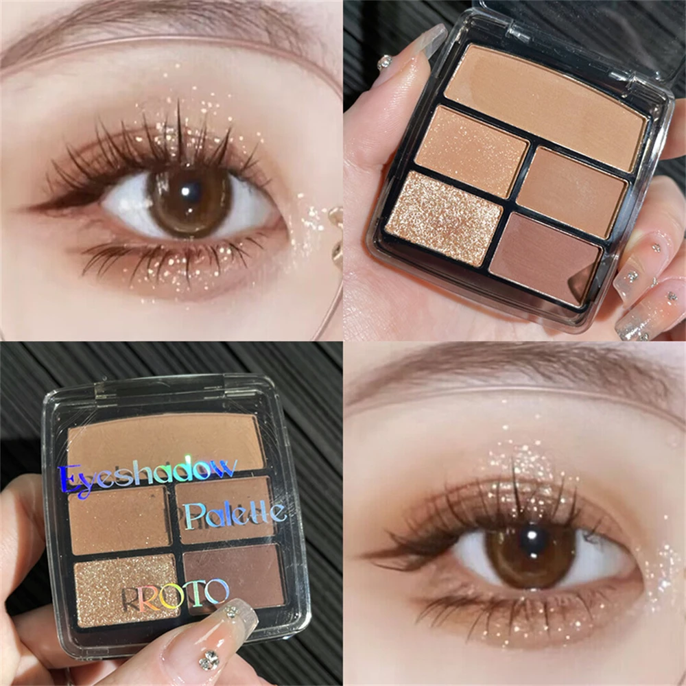 Chocolate Brown Eyeshadow Earth Color Pearlescent Plate Brighten Eyes Daily Eyes Makeup 5 Color Eye Shadow Palette Female Beauty
Chocolate Brown Eyeshadow Earth Color Pearlescent Plate Brighten Eyes Daily Eyes Makeup 5 Color Eye Shadow Palette Female Beauty