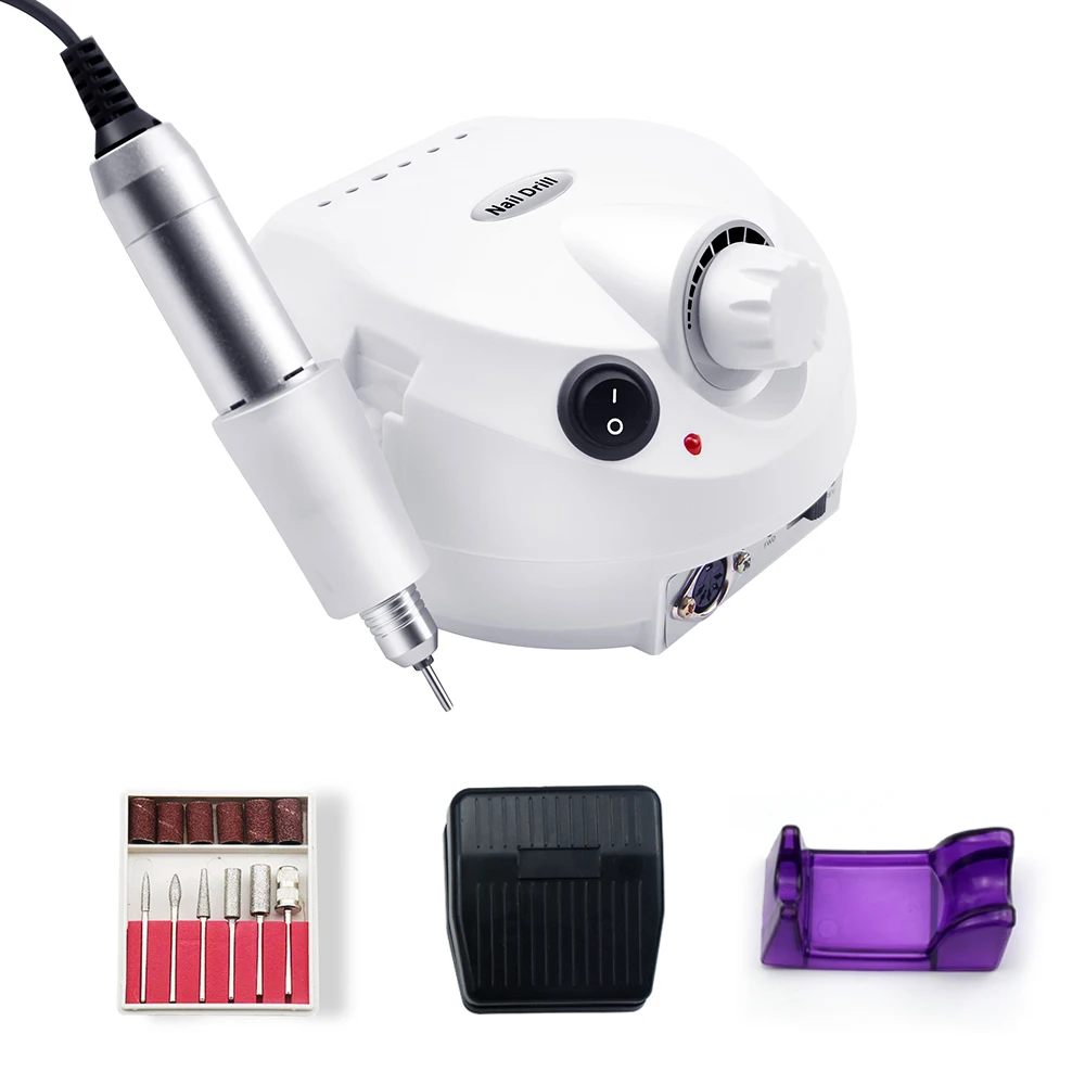 35000RPM Electric Nail Drill Machine 210 Model Handpiece Manicure Pedicure Nail File Bit Nail Art Equipment
35000RPM Electric Nail Drill Machine 210 Model Handpiece Manicure Pedicure Nail File Bit Nail Art Equipment