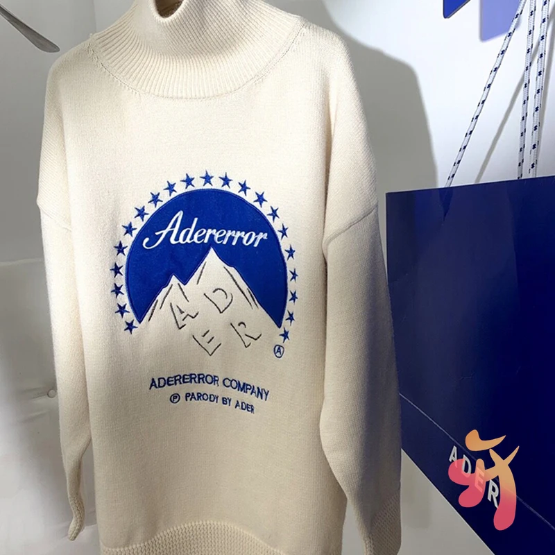 Ader Error Sweaters Oversize High Neck Pullover Adererror Men's Women's Loose Wild Casual Knitted Sweater
Ader Error Sweaters Oversize High Neck Pullover Adererror Men's Women's Loose Wild Casual Knitted Sweater