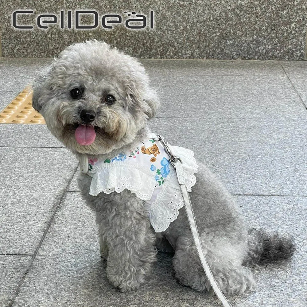 Adjustable Chest Strap Harness Leash Set Small Dog Breathable Mesh Lace Floral Bixiong Puppy Kittens Princess Dress Pet Supplies
Adjustable Chest Strap Harness Leash Set Small Dog Breathable Mesh Lace Floral Bixiong Puppy Kittens Princess Dress Pet Supplies