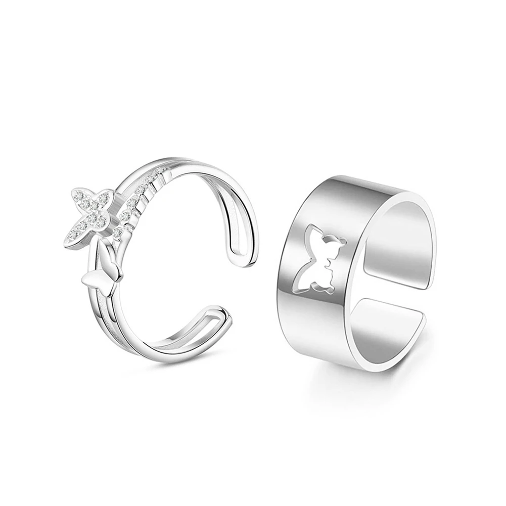 New Design Fashion Jewelry Opening High-grade Copper Inlaid Zircon Butterfly Ring Luxury Shiny Cocktail Party Ring For Women
New Design Fashion Jewelry Opening High-grade Copper Inlaid Zircon Butterfly Ring Luxury Shiny Cocktail Party Ring For Women
