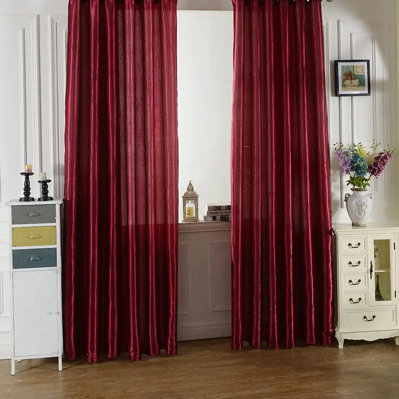 Hot Sale 100 x 200cm Rod Pocket Top Solid Color Satin Curtain Panel Window Curtains
Hot Sale 100 x 200cm Rod Pocket Top Solid Color Satin Curtain Panel Window Curtains