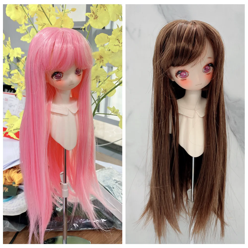 Новый парик для куклы 1/3 1/4 1/6 Bjd SD, кукла с длинными волосами и челкой, игрушки «сделай сам» для девочек, наряд, модный подарок на день рождения, аксессуары для кукол
Новый парик для куклы 1/3 1/4 1/6 Bjd SD, кукла с длинными волосами и челкой, игрушки «сделай сам» для девочек, наряд, модный подарок на день рождения, аксессуары для кукол