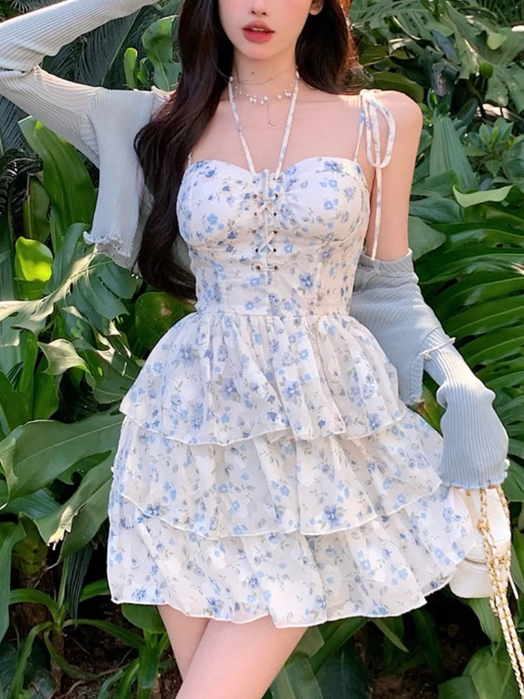 Платье-комбинация женское с цветочным принтом, пикантное Элегантное повседневное вечернее, Пляжное модное праздничное в Корейском стиле, л...
Платье-комбинация женское с цветочным принтом, пикантное Элегантное повседневное вечернее, Пляжное модное праздничное в Корейском стиле, л...