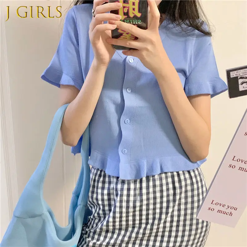 T-shirts Women Knitting Breathable Kawaii Edible Tree Fungus Simple V-neck Comfortable Girls Top Candy Colors Sweet Leisure Chic
T-shirts Women Knitting Breathable Kawaii Edible Tree Fungus Simple V-neck Comfortable Girls Top Candy Colors Sweet Leisure Chic