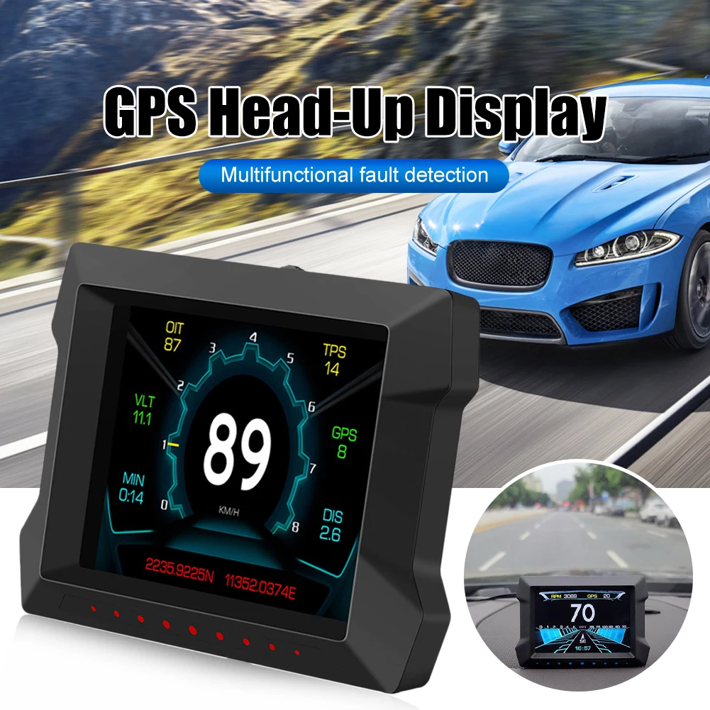Car OBD2 GPS HUD Auto Vehicle Speed Display Voltage Multifunction Meter Projector Head Up Display Car Suitable for All Cars
Car OBD2 GPS HUD Auto Vehicle Speed Display Voltage Multifunction Meter Projector Head Up Display Car Suitable for All Cars