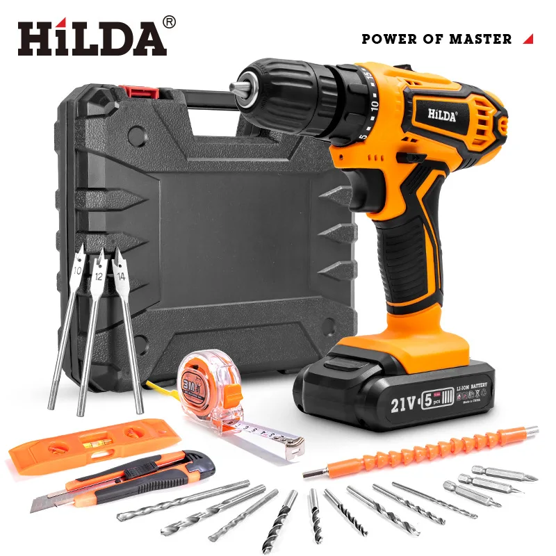 HILDA16.8v lithium electric drill hand electric drill electric screwdriver electric drill
HILDA16.8v lithium electric drill hand electric drill electric screwdriver electric drill