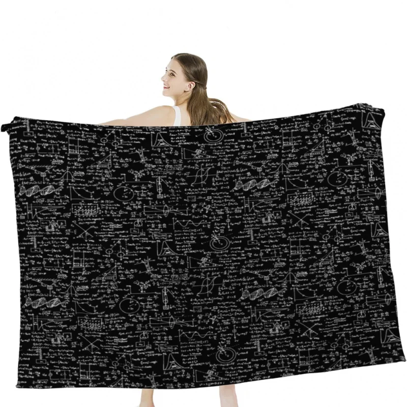 Physics Equations Black Soft Velvet Blanket Lightweight Bed Blanket Home Decor Fleece Blanket
Physics Equations Black Soft Velvet Blanket Lightweight Bed Blanket Home Decor Fleece Blanket