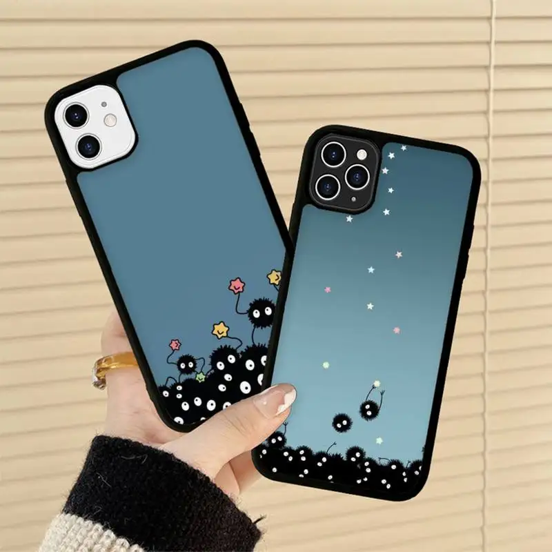 Studio Ghibli Spirited Away Soot Totoro Phone Case Silicone PC+TPU Case for iPhone 11 12 13 Pro Max 8 7 6 Plus X SE XR Hard
Studio Ghibli Spirited Away Soot Totoro Phone Case Silicone PC+TPU Case for iPhone 11 12 13 Pro Max 8 7 6 Plus X SE XR Hard