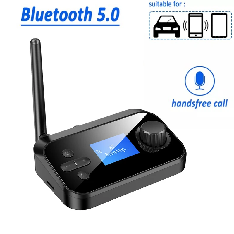 2022 New Receiver Transmitter With Mic Stereo AUX RCA Optical Wireless Bluetooth-compatible Audio Adapter TV PC Car Speaker
2022 New Receiver Transmitter With Mic Stereo AUX RCA Optical Wireless Bluetooth-compatible Audio Adapter TV PC Car Speaker