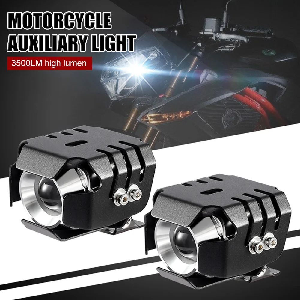 12V-85V 3500LM Motorcycle LED Auxiliary Light Driving Light Spot Light Waterproof for Motorcycle E-bike E-scooter with Switch
12V-85V 3500LM Motorcycle LED Auxiliary Light Driving Light Spot Light Waterproof for Motorcycle E-bike E-scooter with Switch