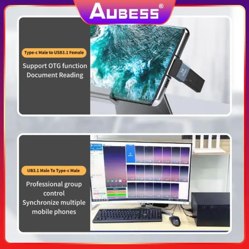 Universal 10gbps Type-c Mobile Phone Adapter 90 Degree Elbow Otg Adapter Data Adapter Adapter For Phone Tablet Laptop Hot
Universal 10gbps Type-c Mobile Phone Adapter 90 Degree Elbow Otg Adapter Data Adapter Adapter For Phone Tablet Laptop Hot