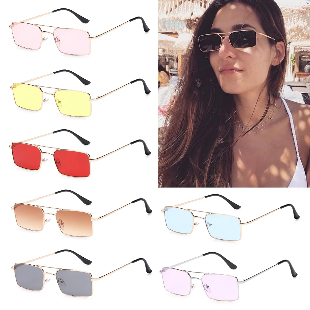 Metal Frame UV400 Lens for Women and Men Sun Glasses Steampunk Sunglasses Small Frame Retro Rectangle Sunglasses
Metal Frame UV400 Lens for Women and Men Sun Glasses Steampunk Sunglasses Small Frame Retro Rectangle Sunglasses