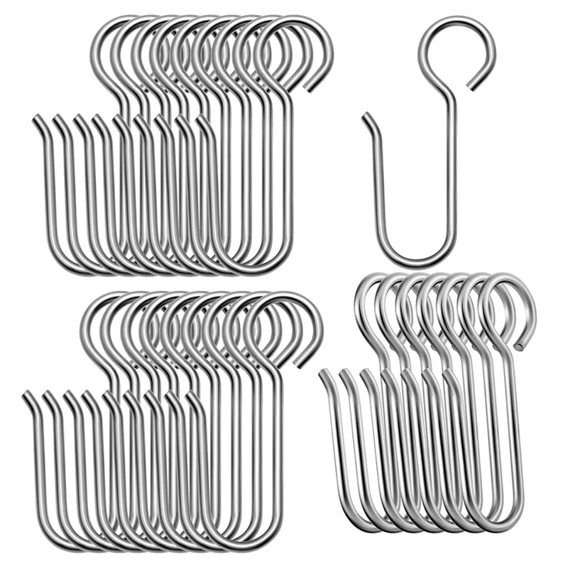 Hot-120 Pcs Metal Curtain Track Hooks S Shaped Small Curtain Hooks Steel Drape Wire Hooks For Ceiling Curtain Drapery Track
Hot-120 Pcs Metal Curtain Track Hooks S Shaped Small Curtain Hooks Steel Drape Wire Hooks For Ceiling Curtain Drapery Track